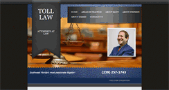 Desktop Screenshot of matthewtoll.com